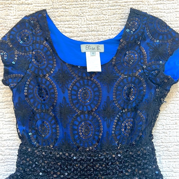 Elisa B sequin dress for girls - Picture 2 of 4